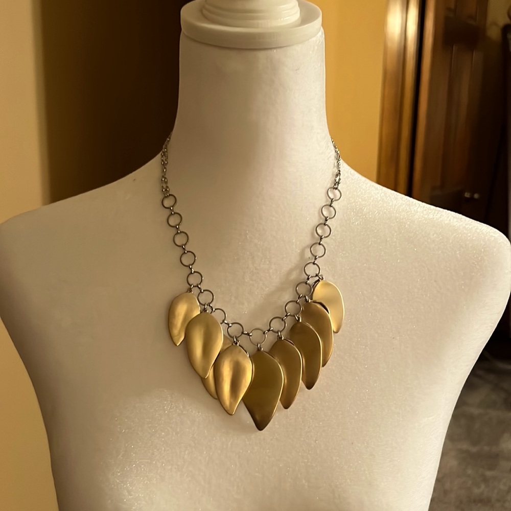 WHBM two toned necklace